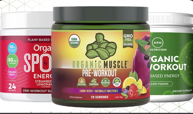 Organic pre-workout supplements
