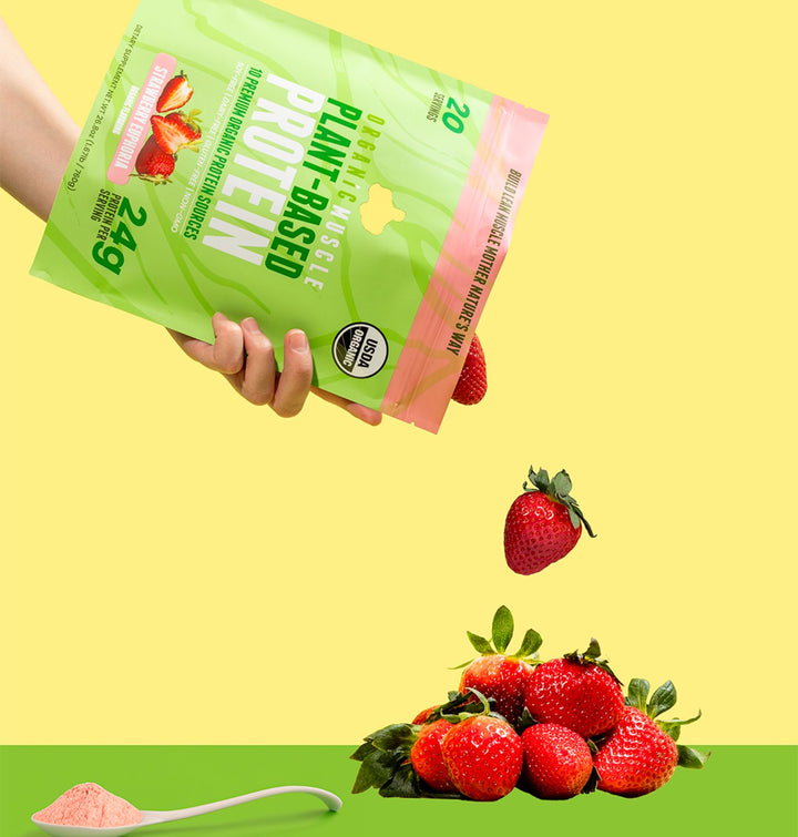 Organic Vegan Protein - Strawberry