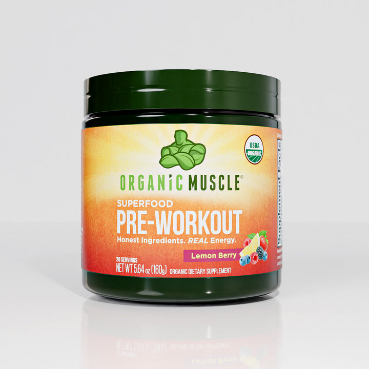 Organic Pre-Workout - Lemon Berry