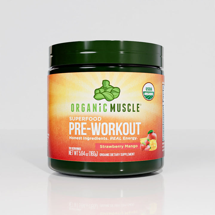 Organic Pre-Workout - Strawberry Mango