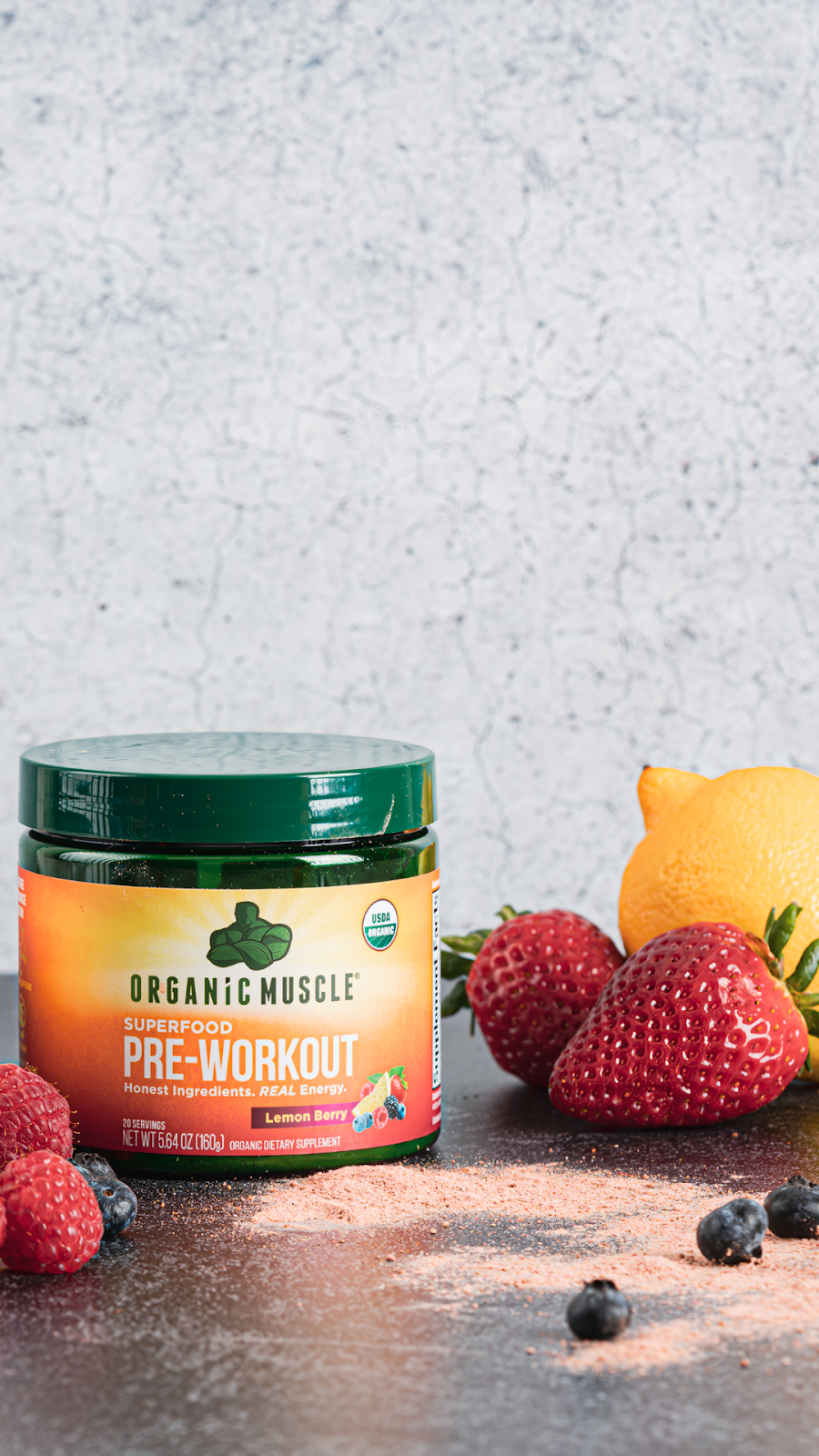 Strawberry For Natural Pre Workout