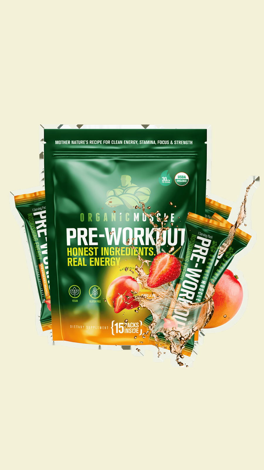 Organic Luo Han Guo Berry Extract For Natural Pre Workout