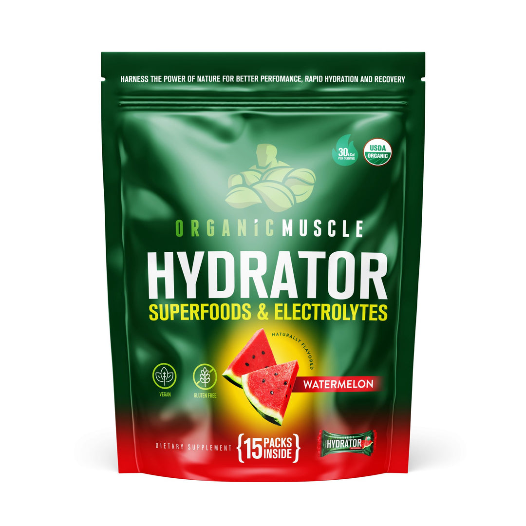 Electrolyte Hydrator (15 Packets) - Organic Muscle Fitness SupplementsOrganic Muscle SupplementsOrganic Muscle Fitness Supplements