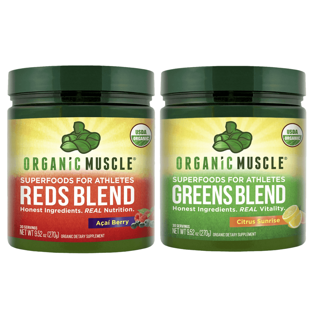 Organic Reds & Greens Superfood Stack - Organic Muscle Fitness SupplementsOrganic Muscle Fitness SupplementsOrganic Muscle Fitness Supplements
